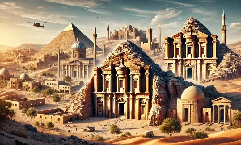 أبرز المواقع الأثرية في العالم العربي 1 أبرز المواقع الأثرية في العالم العربي