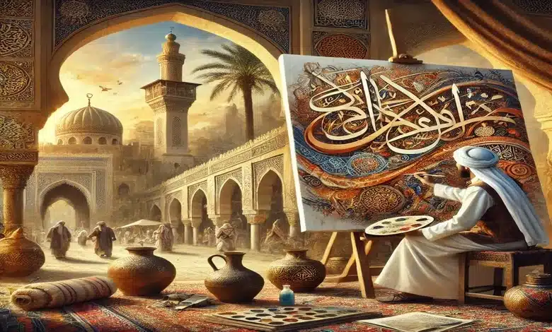 دور الفن التشكيلي في التعبير عن الثقافة العربية 1 دور الفن التشكيلي في التعبير عن الثقافة العربية