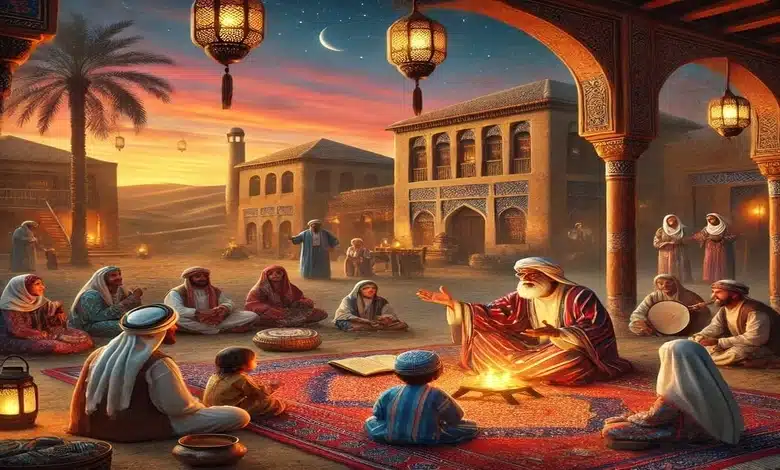 كيف يعكس التراث الشعبي الحياة اليومية للعرب؟ 1 كيف يعكس التراث الشعبي الحياة اليومية للعرب؟