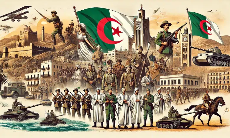 تاريخ الجزائر من الاستعمار الفرنسي إلى التحرير الوطني