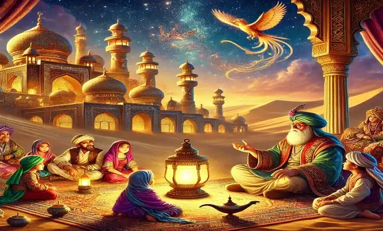 دور الحكايات الشعبية العربية في توجيه القيم والمبادئ 1 دور الحكايات الشعبية العربية في توجيه القيم والمبادئ