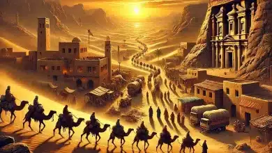 طريق البخور في الجزيرة العربية وأهميته التجارية والحضارية