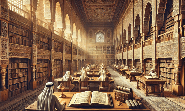 المكتبات العربية القديمة التي احتضنت أندر المخطوطات