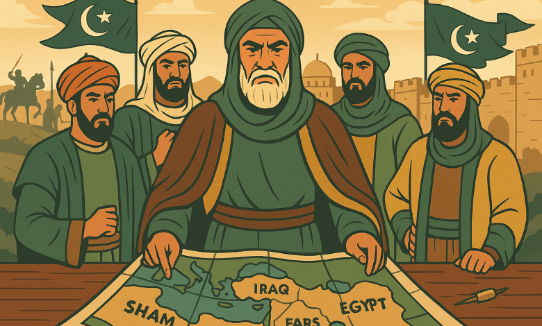 فتوحات عمر بن الخطاب كيف توسعت الدولة الإسلامية؟