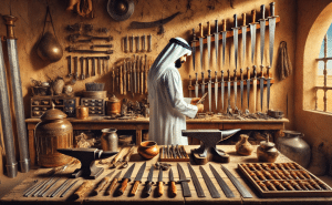 المواد المستخدمة في صناعة السيوف والخناجر