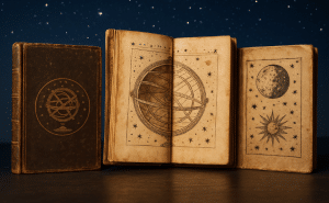 أمثلة على الكتب النادرة في علوم الفلك