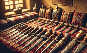 تصميمات وأنماط السيوف والخناجر العربية