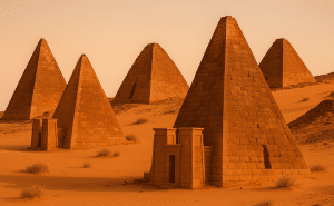 دور الأهرامات في الحضارة المروية