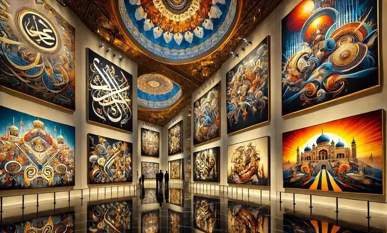 أشهر اللوحات الفنية التي رسمتها أيادي عربية 1 أشهر اللوحات الفنية التي رسمتها أيادي عربية