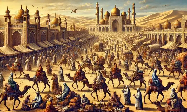 تراجع دور القوافل التجارية وتأثيره على انتشار الإسلام