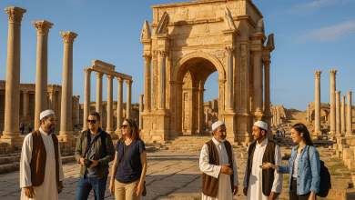 لبدة الكبرى روعة العمارة الرومانية في ليبيا