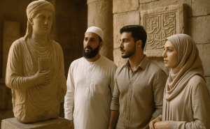 أهمية التماثيل والأحجار الأثرية العربية