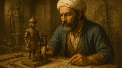 إسماعيل الجزري مخترع أول روبوتات ورائد الآلات الذكية في التاريخ