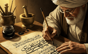 أهمية الحبر العربي في الكتابة القديمة