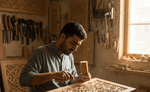 التقنيات التقليدية في النحت العربي