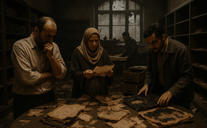 آثار سرقة المخطوطات وتهريبها