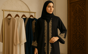 تصميمات الأزياء الحديثة بلمسات خليجية