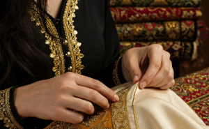 تقنيات وأساليب التطريز اليدوي