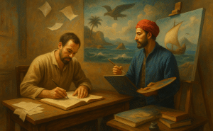 تأثير الحكايات البحرية على الأدب والفن