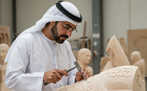 الإبداع والابتكار في النحت العربي