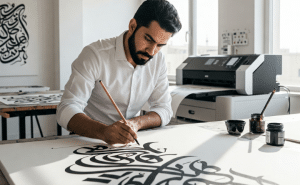 استخدام الحبر العربي في الوقت الحاضر
