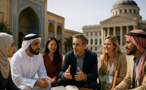 اللقاءات الثقافية بين الشرق والغرب