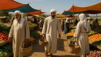 الأسواق الأسبوعية في الريف العربي وتقاليد التجارة بها