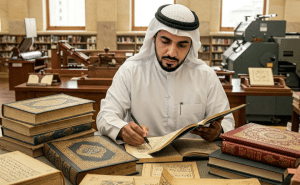 التطور التاريخي لصناعة الكتاب في العالم العربي