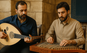 تحليل العود والقانون في تشكيل الهوية الموسيقية العربية