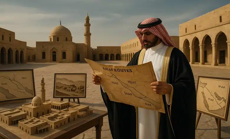 الآثار المعمارية والتخطيطية لتأثير التجارة