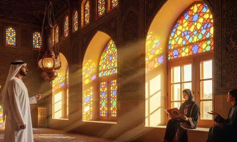 التأثير الحضاري لأساليب الإضاءة في القصور الإسلامية