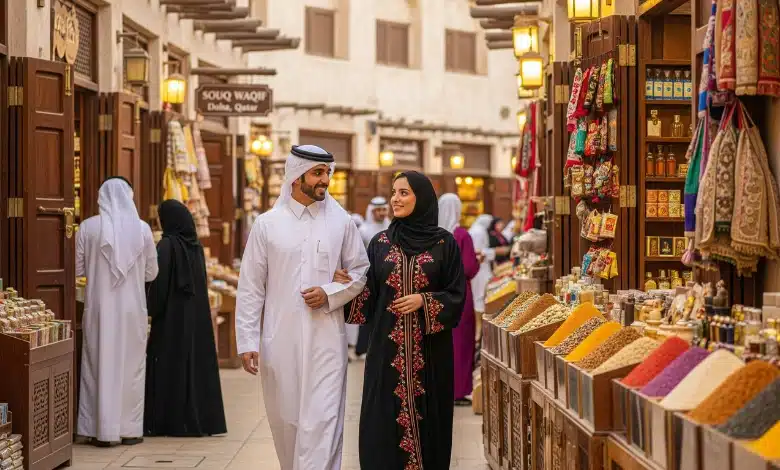 التاريخ العريق لسوق واقف في الدوحة