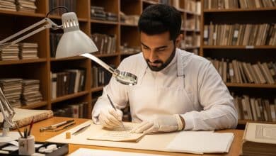 تقنيات ترميم المخطوطات النادرة في المكتبات العالمية