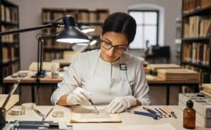 تقنيات ترميم المخطوطات القديمة