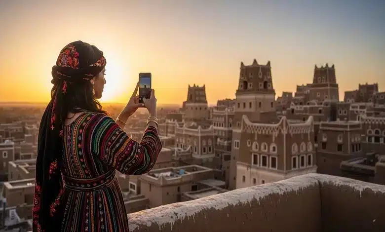 موقع مدينة شبام حضرموت وأهميتها الجغرافية