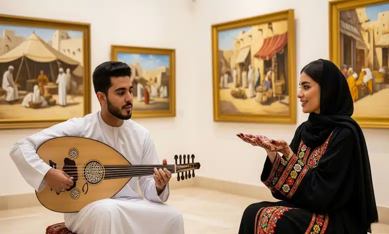 الحفاظ على التراث الشعبي من خلال الفنون والأدب 