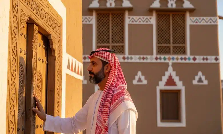 مكونات البيت العربي التقليدي من الفناء إلى المجلس 
