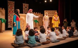 المسارح والإستعراضات الثقافية الموجهة للأطفال