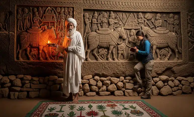 بقايا من حياة الحضارات العربية في جبال عمان القديمة 