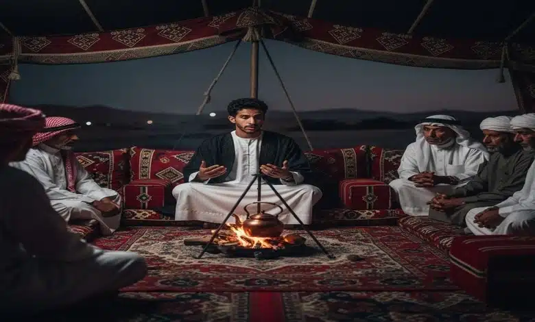 العلاقة بين الحكايات الشعبية والهوية اللغوية العربية 