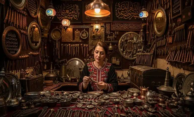 أسواق النحاس في دمشق بريق التراث الذي لا تطفئه السنين 2 أسواق النحاس في دمشق حكاية التراث الذي لا يصدأ