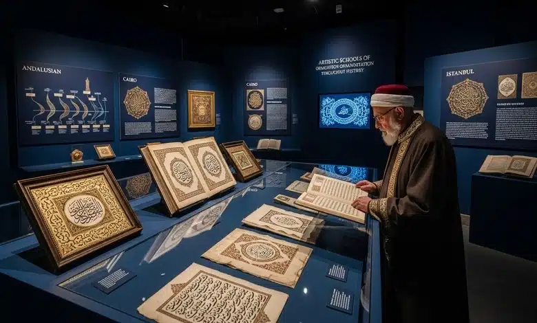 المدارس الفنية في الخط العربي والزخرفة عبر التاريخ
