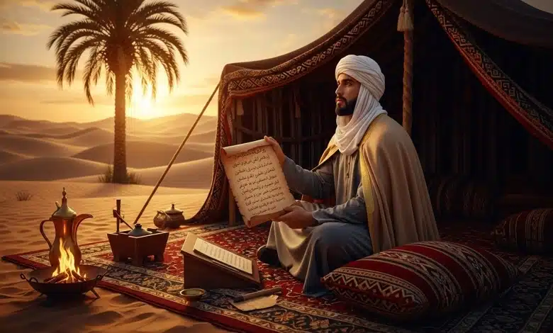حياة امرؤ القيس وأشهر قصائده التي خلدت اسمه في التاريخ 1 حياة امرؤ القيس وأشهر قصائده التي خلدت اسمه في التاريخ