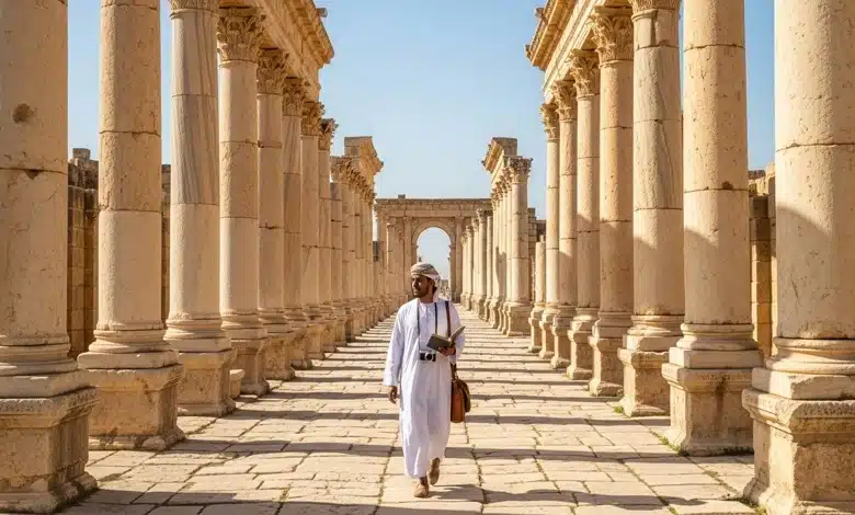 أهم المواقع الأثرية في شمال أفريقيا من قرطاج إلى تلمسان 3 لبدة الكبرى روعة العمارة الرومانية في ليبيا