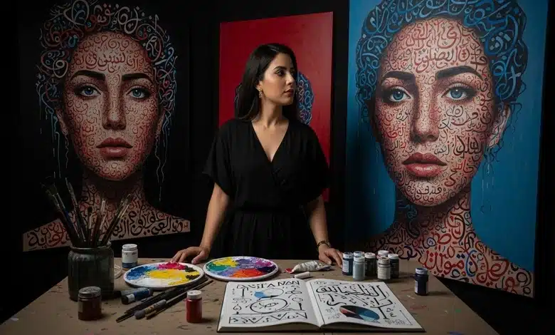 التجريد في البورتريه العربي بين الإحساس والتعبير الرمزي 