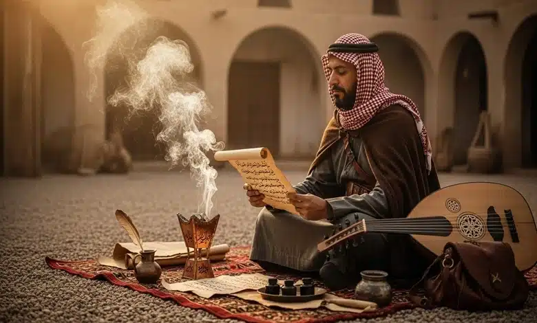 الشعر الغنائي العربي القديم: تعريفه وجذوره التاريخية 