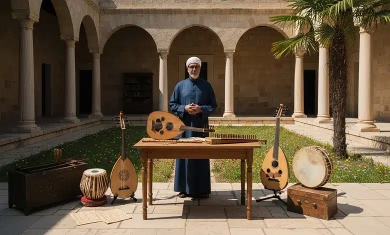 الموسيقى العربية القديمة: مدارسها وتأثيرها على الشعر 