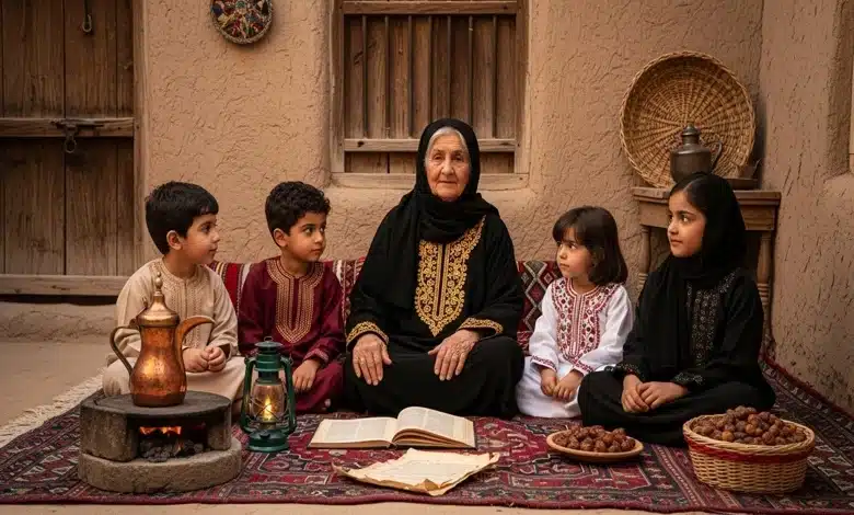 قصص الجدات الشعبية في الجزيرة العربية ذاكرة تتناقلها الأجيال
