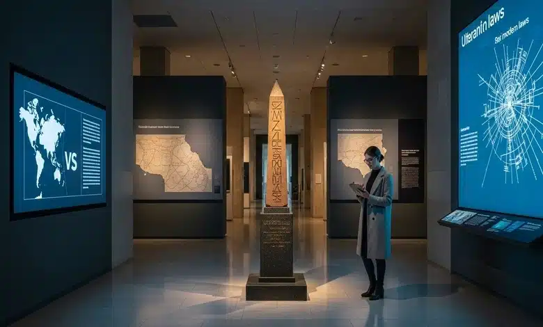 مسلة حمورابي الحجر الذي نطق بالقانون قبل أن يعرف العالم معنى التشريع 2 مسلة حمورابي: الحجر الذي غيّر مفهوم القانون في الحضارات القديمة