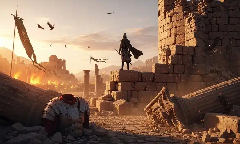 تفاصيل معركة اليرموك والمواجهة الكبرى مع الروم 4 نتائج معركة اليرموك وأثرها في سقوط الإمبراطورية الرومانية الشرقية